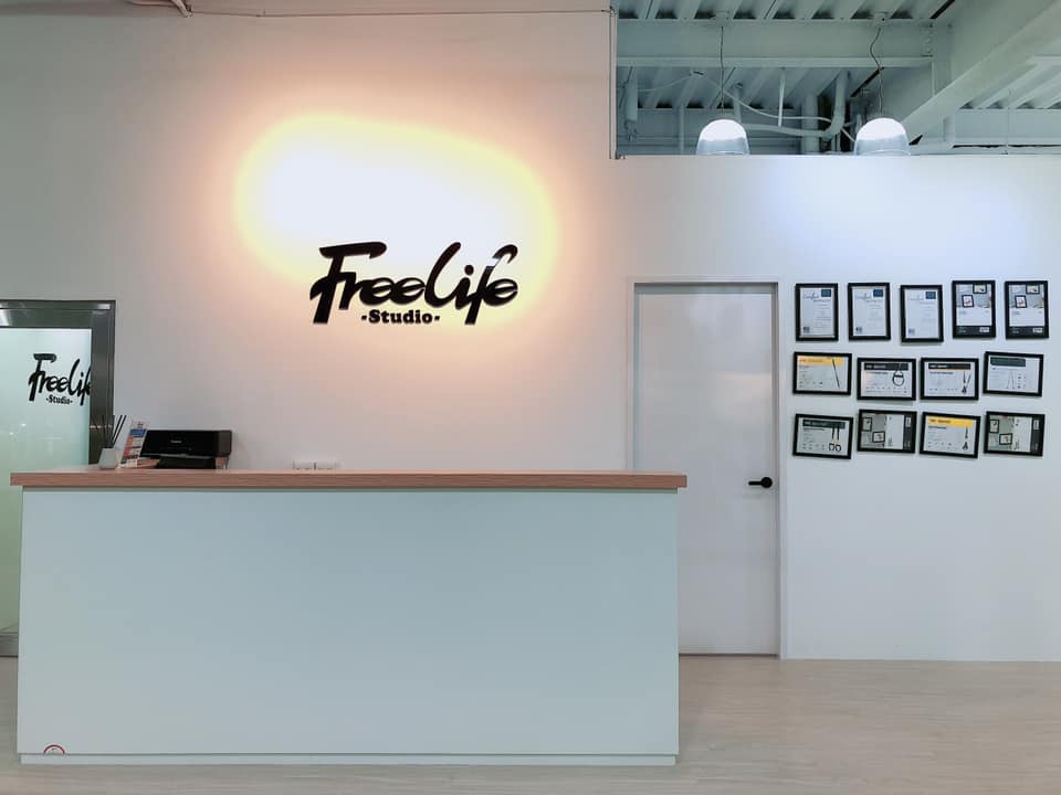 Free Life Studio 櫃台